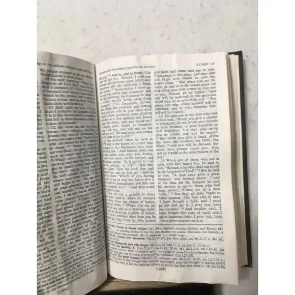 the new Oxford Annotated Bible Revised Standard version some pages stick - Picture 13 of 16